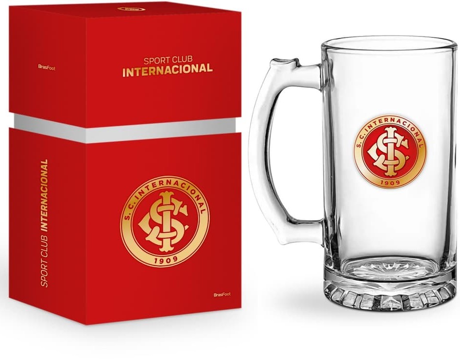 Caneca vidro Internacional