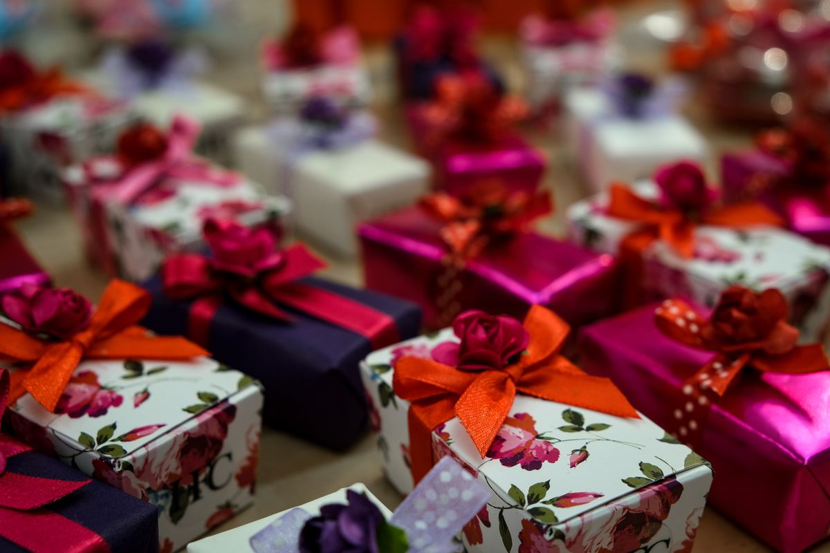 Lembrancinhas decoradas de casamento