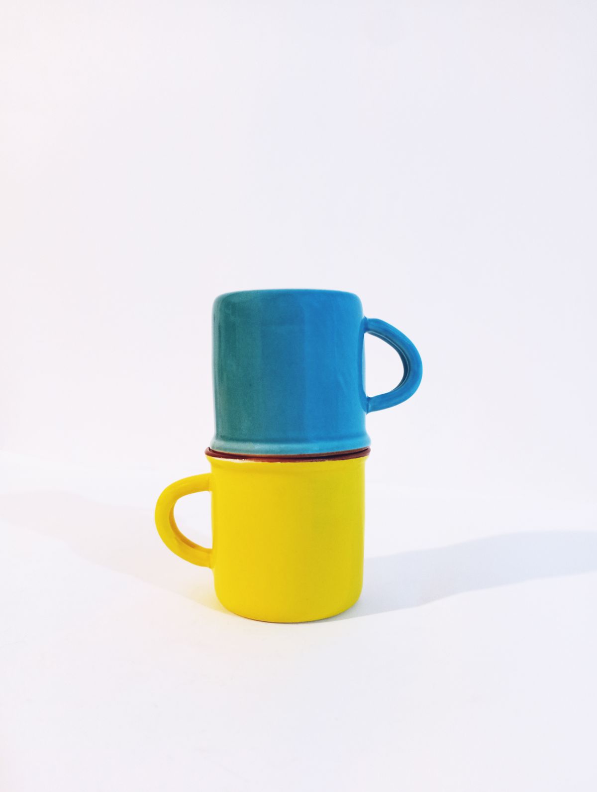 Caneca azul personalizada